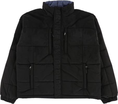 Bronze 56k Faux Suede Puffer Jacket - black - view large