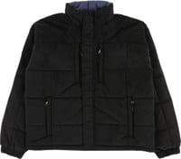 Bronze 56k Faux Suede Puffer Jacket - black