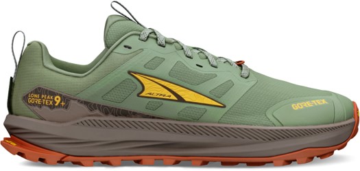 Altra Men's Lone Peak 9+ GTX Trail Running Shoes - dusty olive - view large