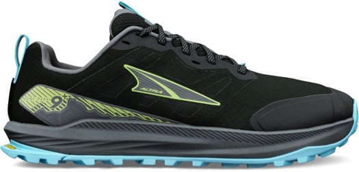 Altra Men's Lone Peak 9+ Plus Trail Running Shoes - black/lime - view large