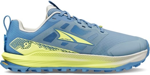 Altra Women's Lone Peak 9+ Plus Trail Running Shoes - blue/lime - view large