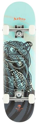 Arbor Seed 7.5 Complete Skateboard - woodcut - view large