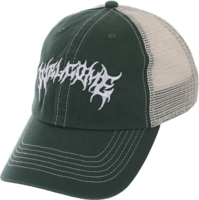 Welcome Barb Contrast Stitch Trucker Hat - green - view large