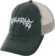 Welcome Barb Contrast Stitch Trucker Hat - green