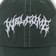 Welcome Barb Contrast Stitch Trucker Hat - green - front detail