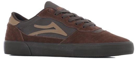 Lakai Cambridge Skate Shoes - chestnut suede monochrome - view large