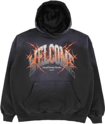 Welcome Coupled Sun Fade Hoodie - black fade - view large