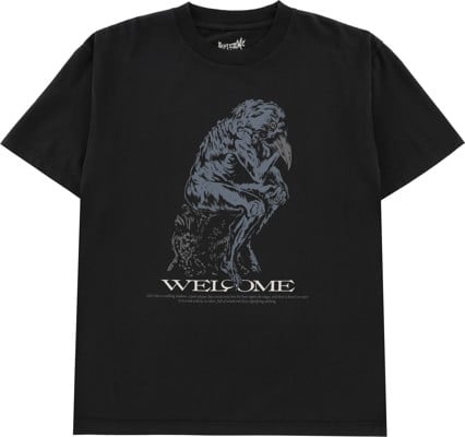 Welcome Crinker T-Shirt - black - view large