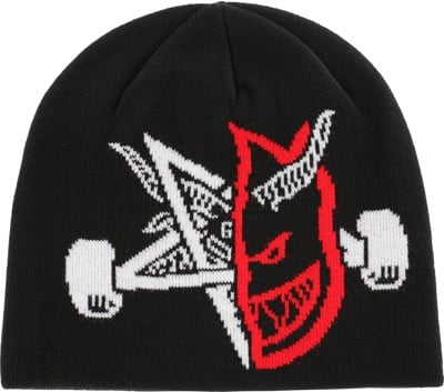 SPITFIRE NO1 ナンバー1ビーニー Thrasher Spitfire Thrash & Burn Beanie - black | Tactics