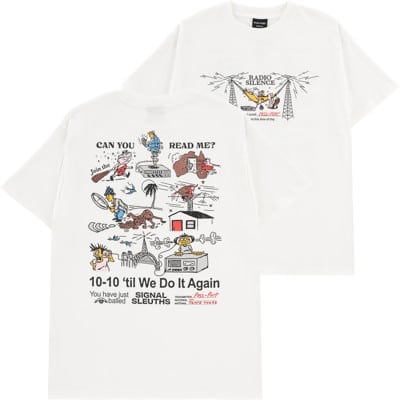 Passport Radio Silence T-Shirt - white - view large