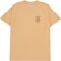 Theories Morning Star T-Shirt - mustard - front