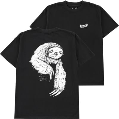 Welcome Sloth T-Shirt - black/white - view large