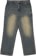 Passport Workers Club Bootcut Jeans - sandblasted blue