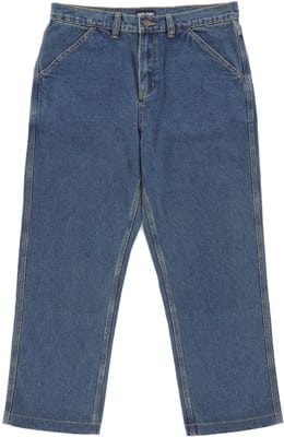 Passport Workers Club Classic Jeans - washed dark indigo - view large