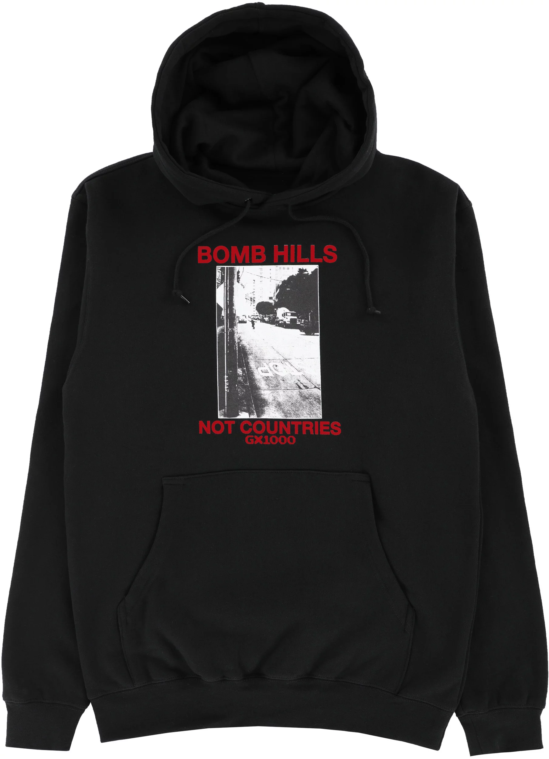 送料込☆GX1000 BOMB HILL パーカー gx1000-bomb-hills-hoodie-black