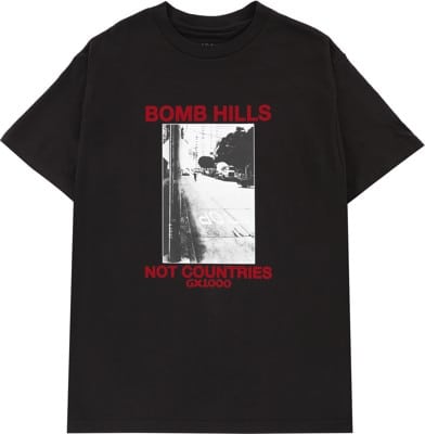 GX1000 Bomb Hills Not Countries T-Shirt - view large