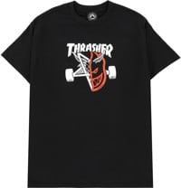 Thrasher Spitfire Thrash & Burn T-Shirt - black