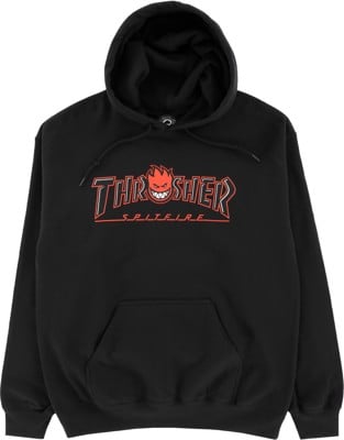 Thrasher Spitfire Big Head Outline Hoodie - black - view large