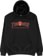 Thrasher Spitfire Big Head Outline Hoodie - black