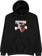 Thrasher Spitfire Thrash & Burn Hoodie - black