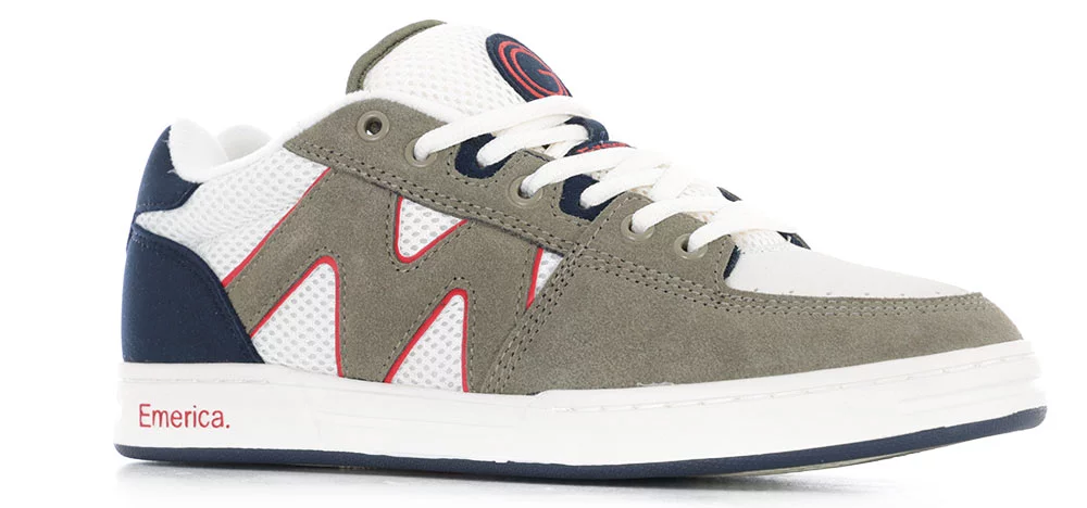Emerica OG-1 Skate Shoes - olive/tan | Tactics display picture 1