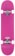 Tactics Shop 8.0 Complete Skateboard - oval logo/pink