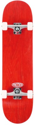 Tactics Shop 8.0 Complete Skateboard - oval logo/red - view large