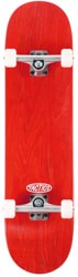 Tactics Shop 8.0 Complete Skateboard - oval logo/red