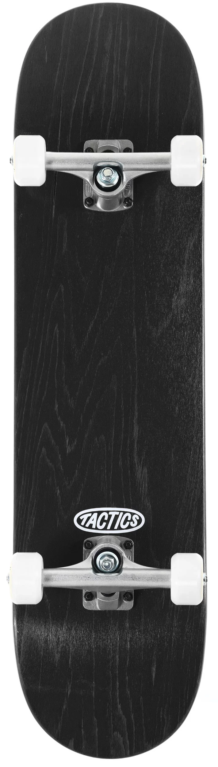 Tactics Shop 8.25 Complete Skateboard - oval logo/black