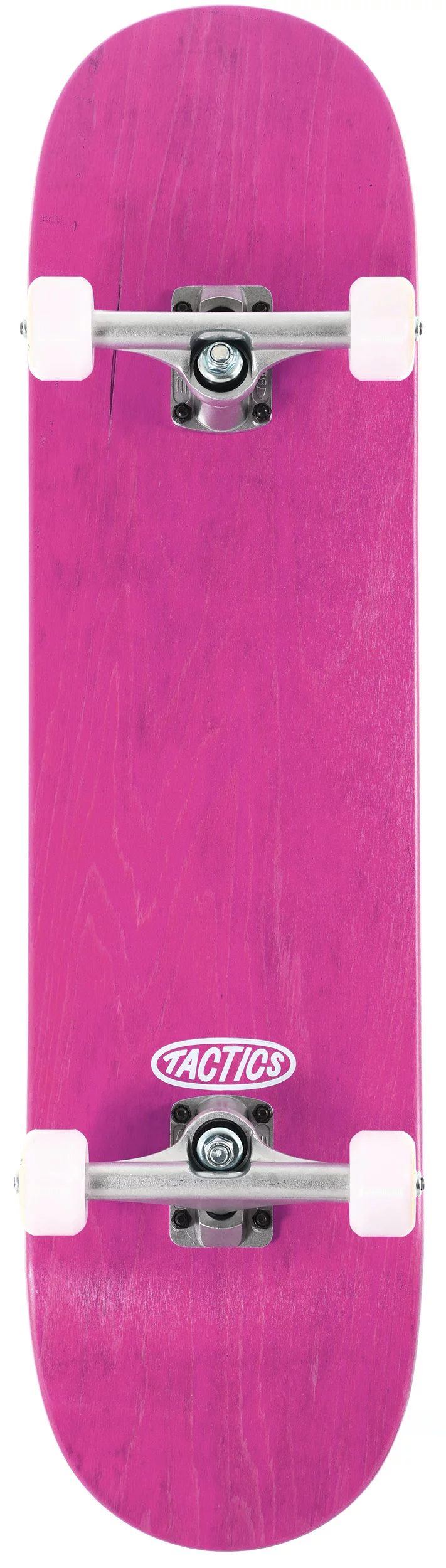 Tactics Shop 8.25 Complete Skateboard - oval logo/pink