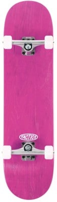 Tactics Shop 8.25 Complete Skateboard - oval logo/pink - view large