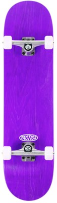 Tactics Shop 8.25 Complete Skateboard - oval logo/purple - view large