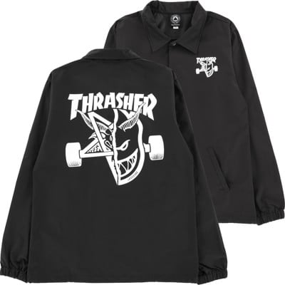 Thrasher Spitfire Thrash & Burn Coach Jacket - black - view large