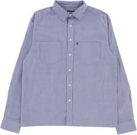 Passport Workers Stripe L/S Shirt - indigo