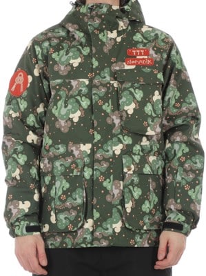 Nomadik 777 Jacket - green camo - view large