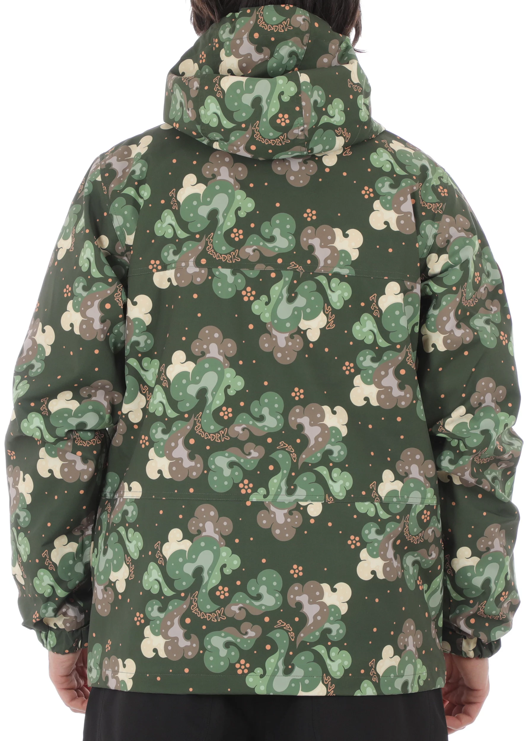 スノーボード nomadik 777 green XL Nomadik 777 Jacket - green camo | Tactics