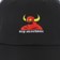 Toy Machine Monster Strapback Hat - black - front detail
