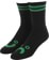 Polar Skate Co. Happy Sad Classic Sock - black/green