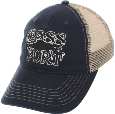 Passport Slinkin' Trucker Hat - washed navy - view large