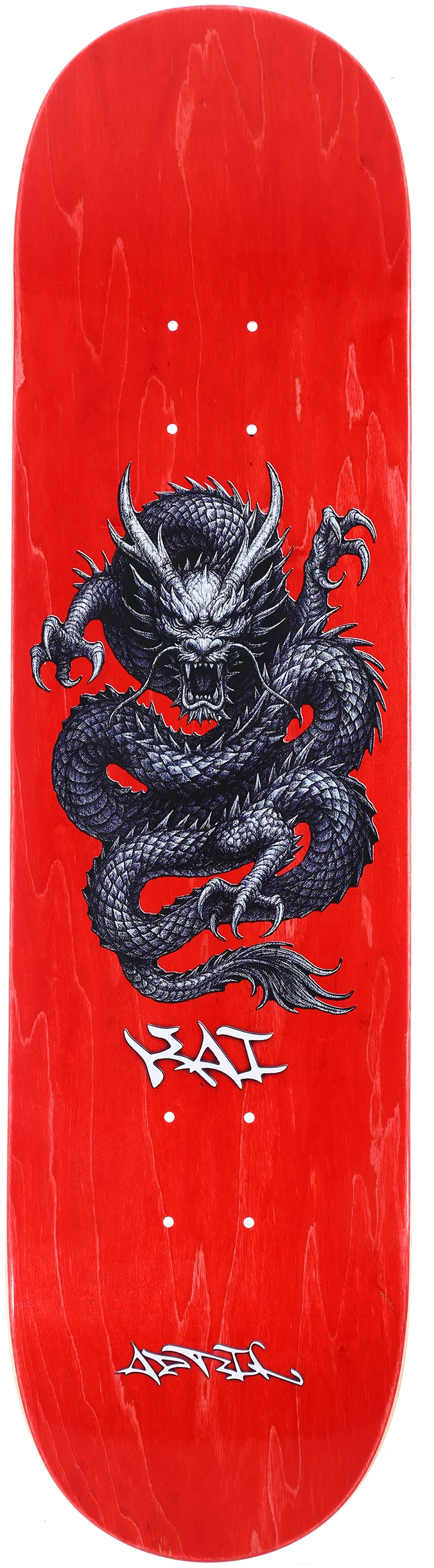 April Kai Kishi Fantasy 8.25 Skateboard Deck - red | Tactics