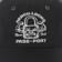Passport Hercu~Locks Strapback Hat - black - front detail