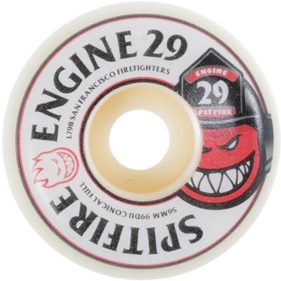 Spitfire Formula Four Engine 29 Conical Full Skateboard Wheels - natural (99d) - view large