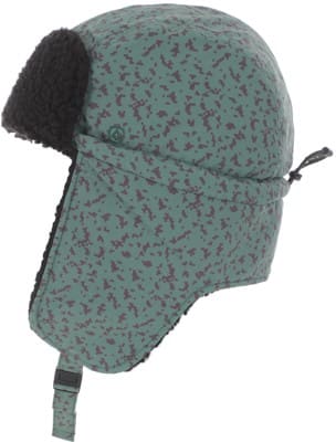 Coal Wilcox Flap Hat - dark green grid camo - view large