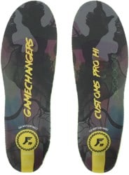 Footprint Gamechangers Pro Hi Custom Insoles - black camo/yellow