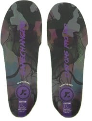 Footprint Gamechangers Pro Mid Custom Insoles - black camo/purple