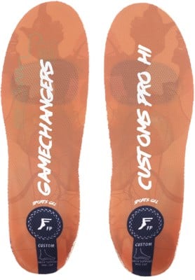 Footprint Gamechangers Pro Sport Hi Custom Insoles - sport mandarin - view large