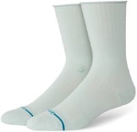 Stance Women's Rolled Solid Crew Socks - pale blue