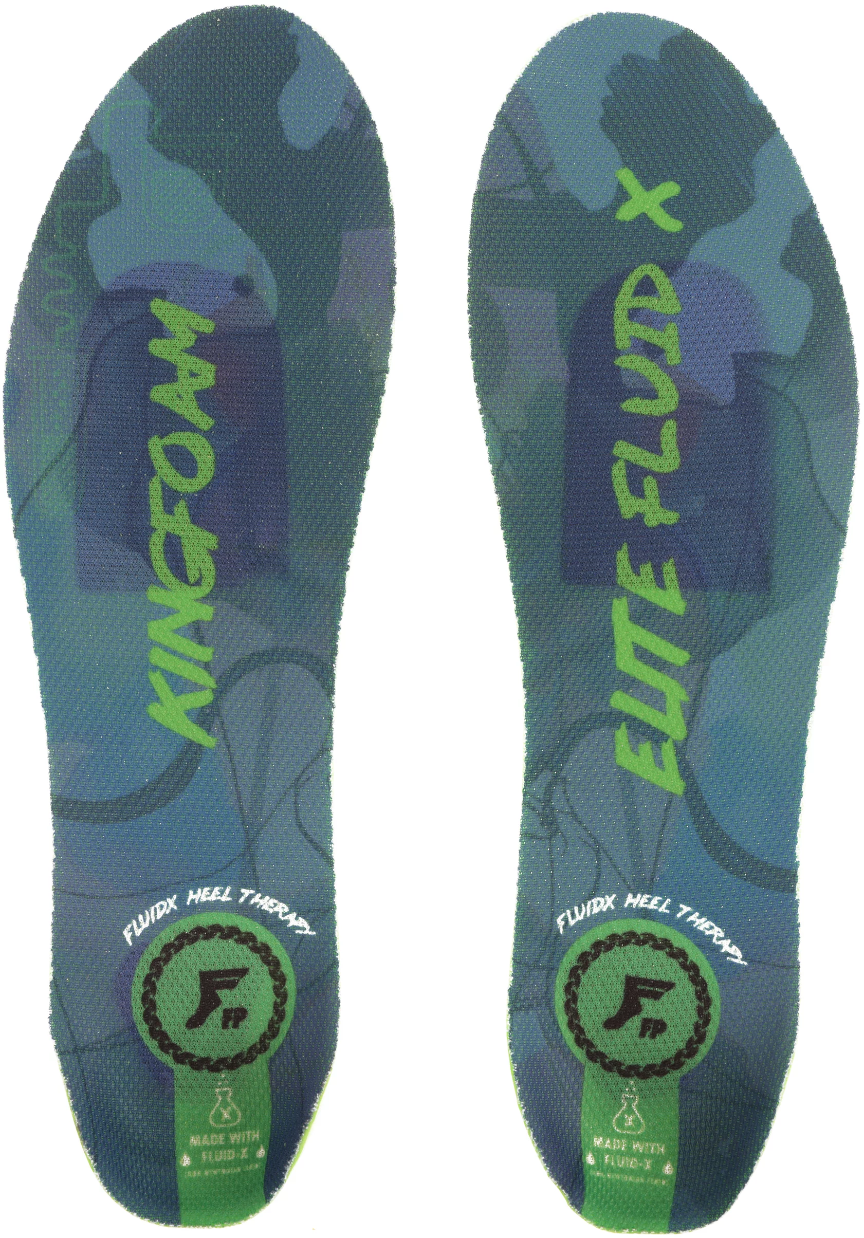 Footprint Kingfoam Elite Fluidx Hi Insoles - sport lime | Tactics