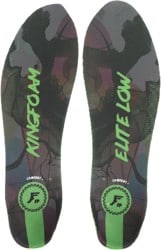 Footprint Kingfoam Elite Low Insoles - black camo/green