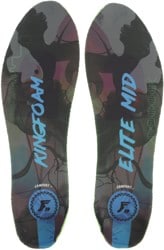 Footprint Kingfoam Elite Mid Insoles - black camo/blue